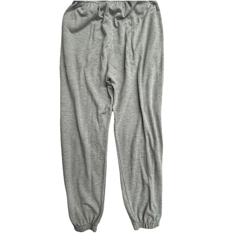 Ambiance Gray Jogger Jumpsuit Womens Small Cami Strap Lounge Romper Casual - Picture 4 of 6